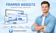 build framer website framer landing page create framer website
