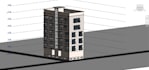 create detailed 3d bim model, architectural design in revit,section drawing, dwg