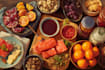 make a food pop art illustration