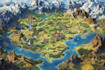 design fantasy map, vector maps, event maps