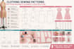 create  clothing sewing patterns, pattern making