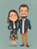 make couple portrait illustrations