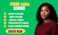b2b cold caller appointment setter sales closer email caller