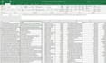 excel data cleaning, formatting, sorting and splitting
