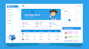 design saas dashboard admin panel UI UX in figma
