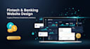 design fintech, banking, crypto and financial advisory website