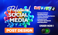 professional and engaging social media designs