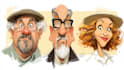 draw a caricature, cartoon caricatures