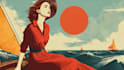 make vintage retro poster illustration