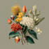 design vintage botanical flower artwork