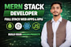 develop custom web applications using mern stack