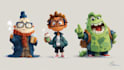 draw cartoon, comic illustrations and mascot characters