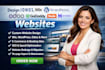 design ionos website wix wordpress odoo website godaddy duda developer hostinger
