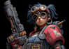 design a warhammer 40k character and creature