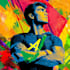 create an amazing superhero pop art