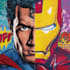 design an amazing superhero pop art