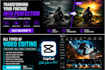 edit reels with smooth transitions and effects