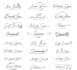 do professional handwriting, signature, script logo