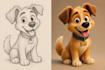 create and design 3d cartoon character models