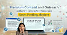 publish guest posts on high authority websites