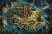 draw a custom map for fantasy