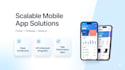 develop android and ios apps using flutter with full backend
