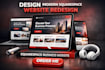 design modern squarespace website redesign squarespace business website