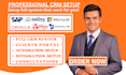 setup sap oracle microsoft dynamics 365 sellsy eway crm and automation