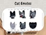 do static streaming emotes