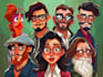 draw cartoon avatar, cartoon character, caricature
