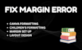 fix ingramspark margin errors and format your book for print