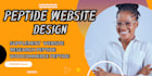 do biotech peptide website store design medical nutraceutical  research website