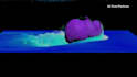 do 3d water simulation, 3d fluid simulation particles smoke effect cgi animation