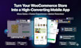 build a woocommerce react native app for ios and android