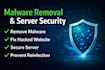 remove malware and secure your server website cpanel directadmin vps