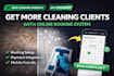 wix cleaning website booking  payment system for cleaning businesses