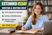 help you write edit and structure a high quality extended essay