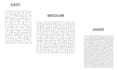 create maze puzzles in different shapes in 24 hours
