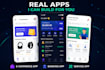 build scalable hybrid mobile apps with backend
