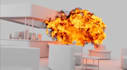 composite visual effects into shot fire explosion visual elements flash gun shot