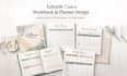 design fitness ebook, planner, workout trackers, pdf lead magnet training manual