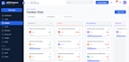 provide a professional standalone project management dashboard