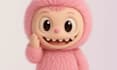 create 3d plushie model  labubu cute mascot character stl for 3d printing