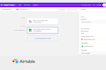 build custom airtable database CRM automation and softr webapp zapier make com