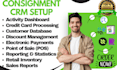 setup consignment crm via ricochet liberty consignpro circlehand consigncloud