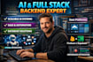 full stack developer backend database ai agent frontend deploy vercel software