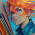 draw anime art and illustration