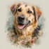 draw awesome pet memorial portrait