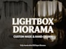make you a premium handmade lightbox paper diorama