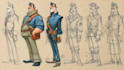 create character concept art sketch